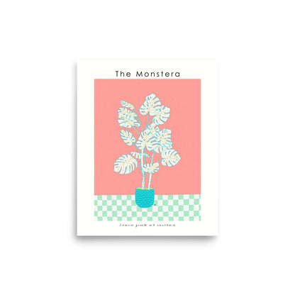 The Monstera Poster | Shuu.Room Botanical Collection | Premium Quality